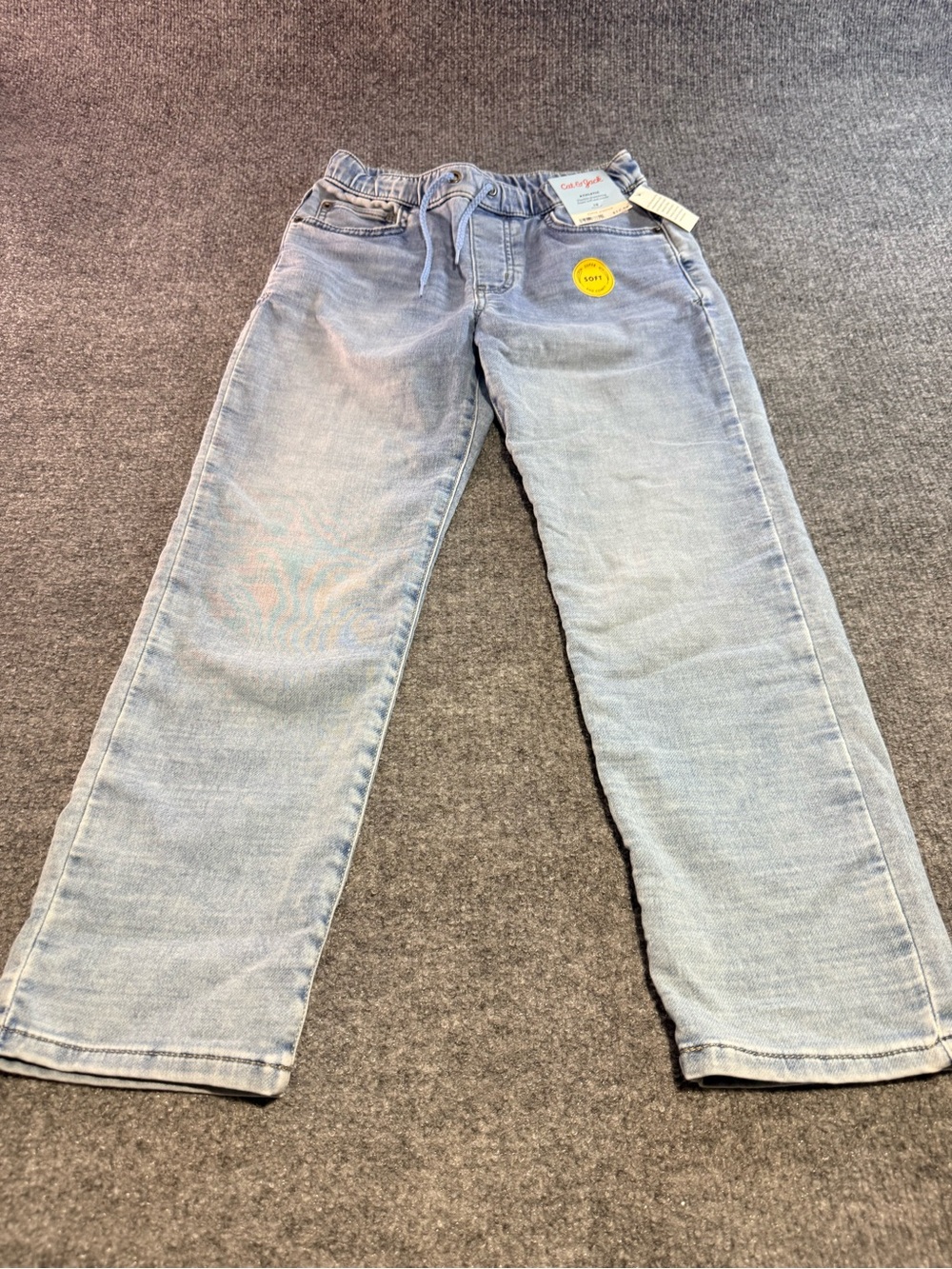 Cat & Jack Faded Blue Kids Denim Jogger Pants